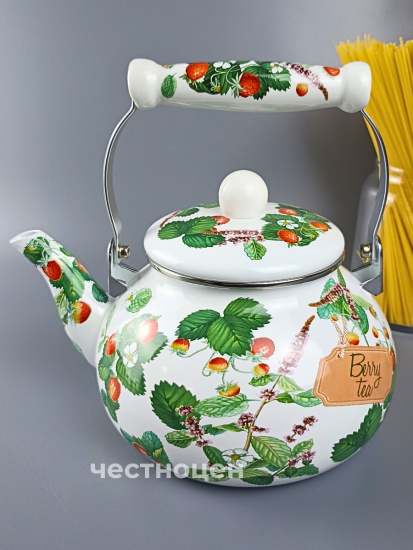 ЧАЙНИК AGNESS  ЭМАЛИРОВАННЫЙ, 2,5 Л 934-566