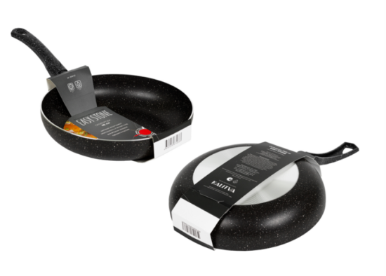 Сковорода 260 мм, 1 руч., б/кр, а/п. Easy Stone. Алюминий марки А5 6826152