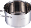 Кастрюля 2,6л со сливом нержавеющая сталь (18см) НМ 5618 Кастрюля 2,6л со сливом нержавеющая сталь (18см) НМ 5618