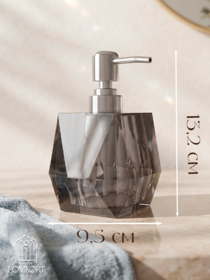 Дозатор для мыла 6825 графит OLS-485A-8