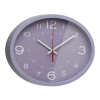 2720-121 (10) Часы настенные овал 22,5х29см, корпус сиреневый "Классика" Рубин