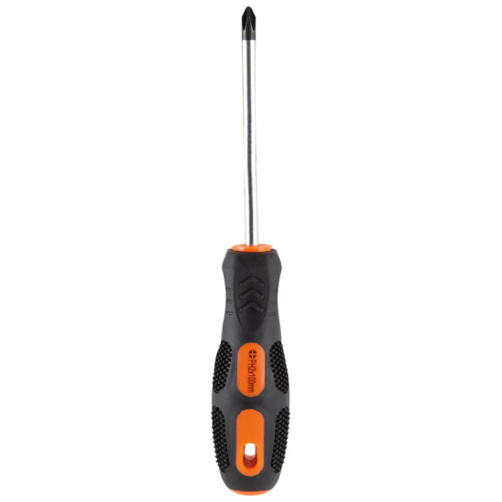 Отвертка Park Strom PH2х10см, двухкомпонентная рукоятка, крестовая