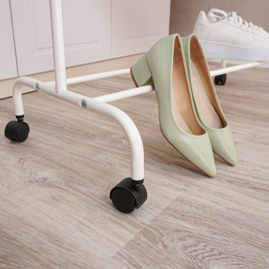 Вешалка гардеробная "Радуга 2" Белый