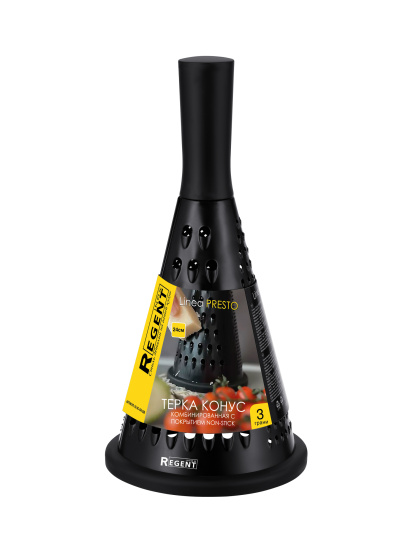Терка конус, комбинированная 24 см с покрытием non-stick, Linea PRESTO 93-AC-GR-35B
