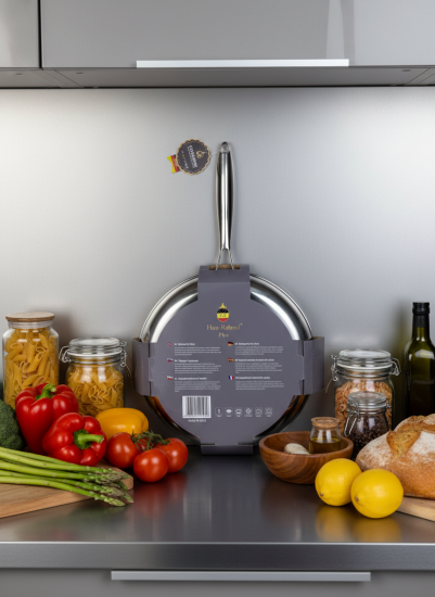 Сковорода Triply из нерж. стали с а/п 20x4,5см OLS-HR179-8