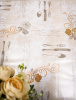 Клеенка 140см "Mirror" Столовые приборы М82010А