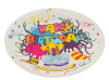 Набор бумажных тарелок "Happy Birthday" Волшебная страна 23 см, 6 шт 007149 Набор бумажных тарелок "Happy Birthday" Волшебная страна 23 см, 6 шт 007149