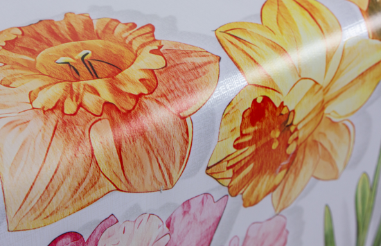 Клеенка Полли 140 см, Цветочная грация 16188