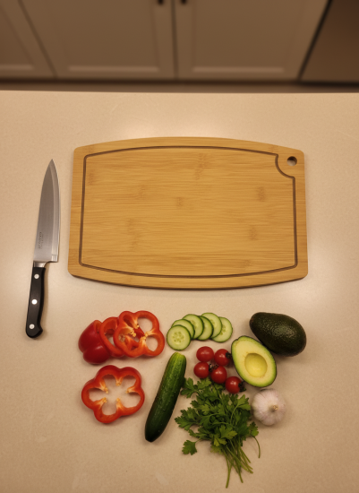 Доска разделочная "Бочка" 20*30*0.8см OLS-129-1