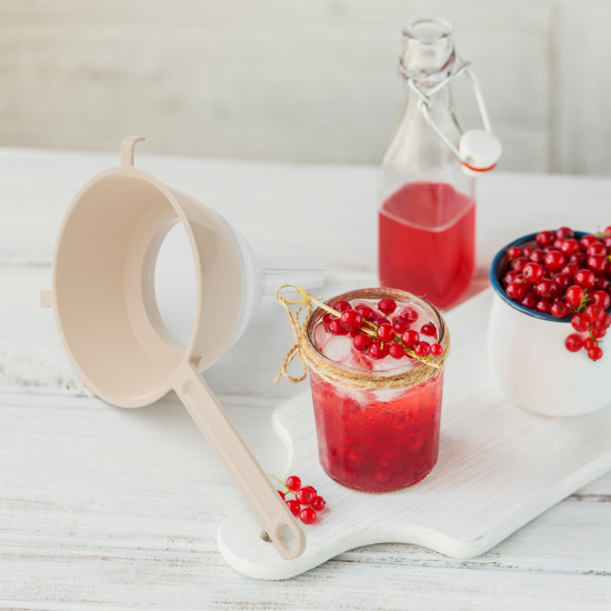 Сито (90мм) (с воронкой) М8313  бежевый